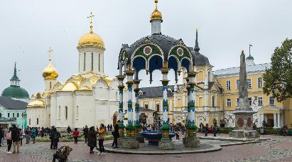 景點：謝爾蓋耶夫鎮圣三教堂